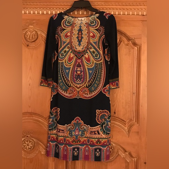 Multicolor dress sz 4 - Picture 1 of 8